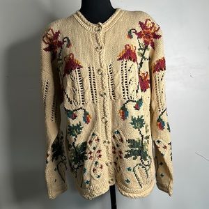 Lisa & Me Ramie Sweater Sz L